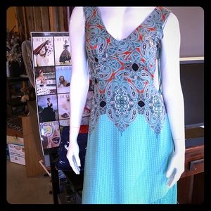 Anthropology Silk dress